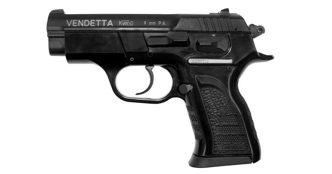 Пистолет Vendetta к.9мм РА (ООП) 